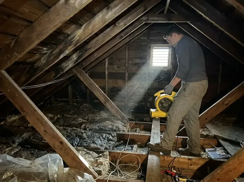 attic-water-damage-drying-proc-007 — frequently asked questions, Emergency Water Extraction & 24/7 Flood Response in Coral T…